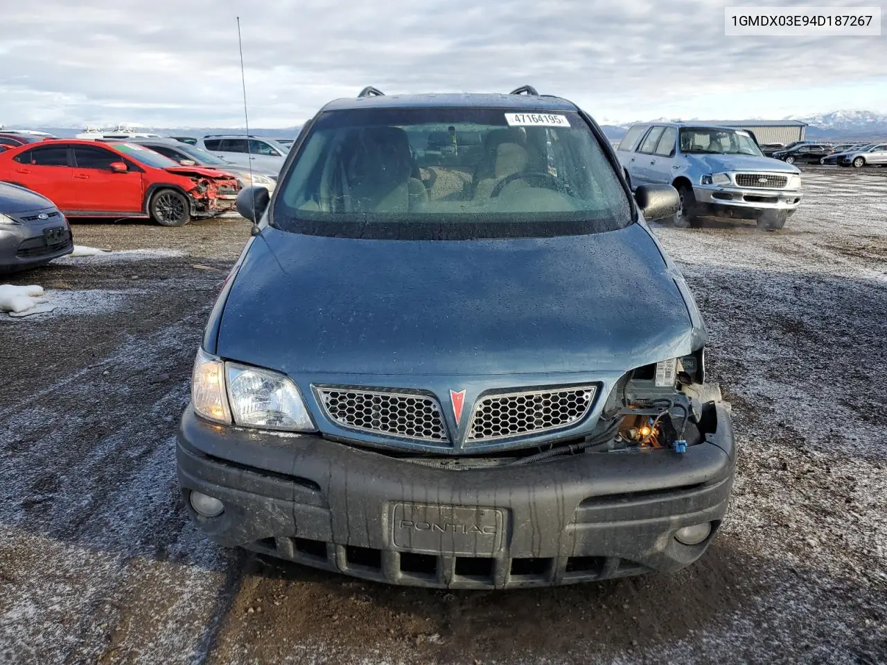 2004 Pontiac Montana VIN: 1GMDX03E94D187267 Lot: 47164195