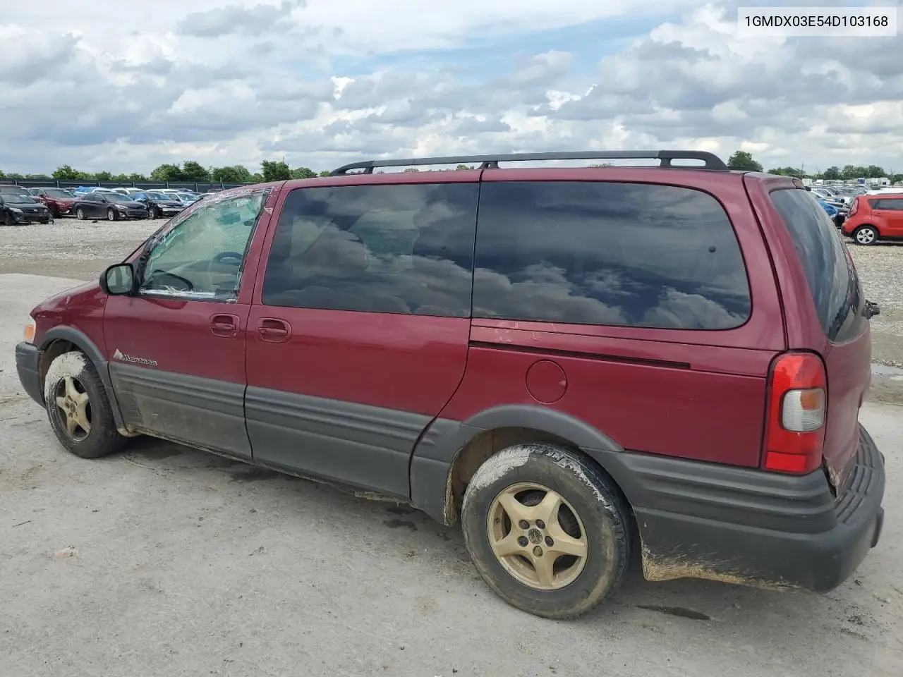 2004 Pontiac Montana VIN: 1GMDX03E54D103168 Lot: 60751905