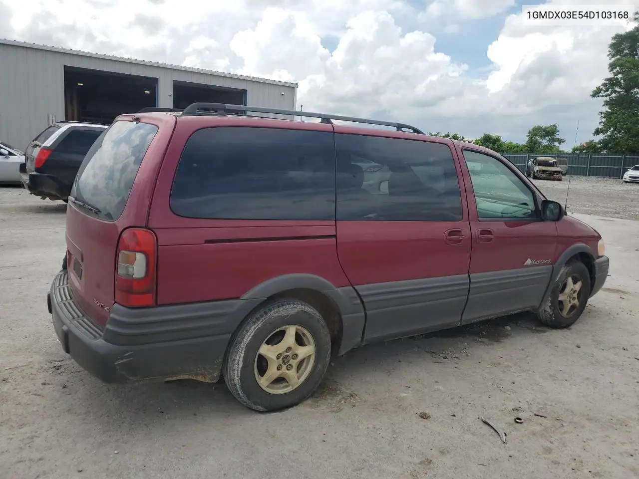 2004 Pontiac Montana VIN: 1GMDX03E54D103168 Lot: 60751905