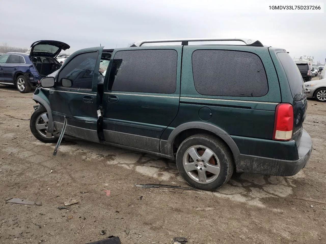 2005 Pontiac Montana Sv6 VIN: 1GMDV33L75D237266 Lot: 42777904