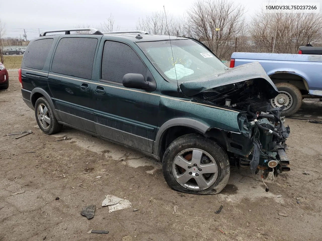2005 Pontiac Montana Sv6 VIN: 1GMDV33L75D237266 Lot: 42777904