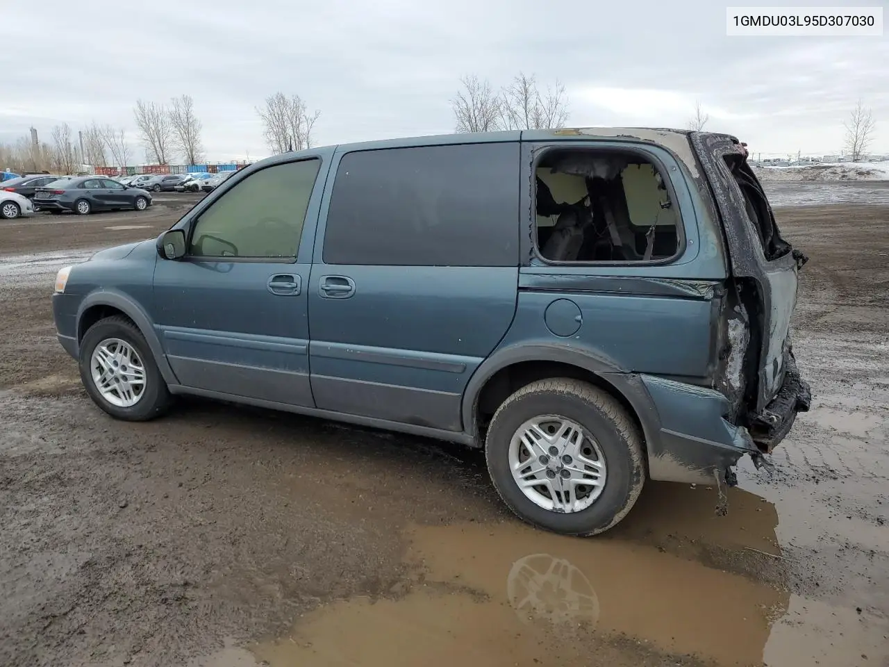 2005 Pontiac Montana Sv6 VIN: 1GMDU03L95D307030 Lot: 49766325