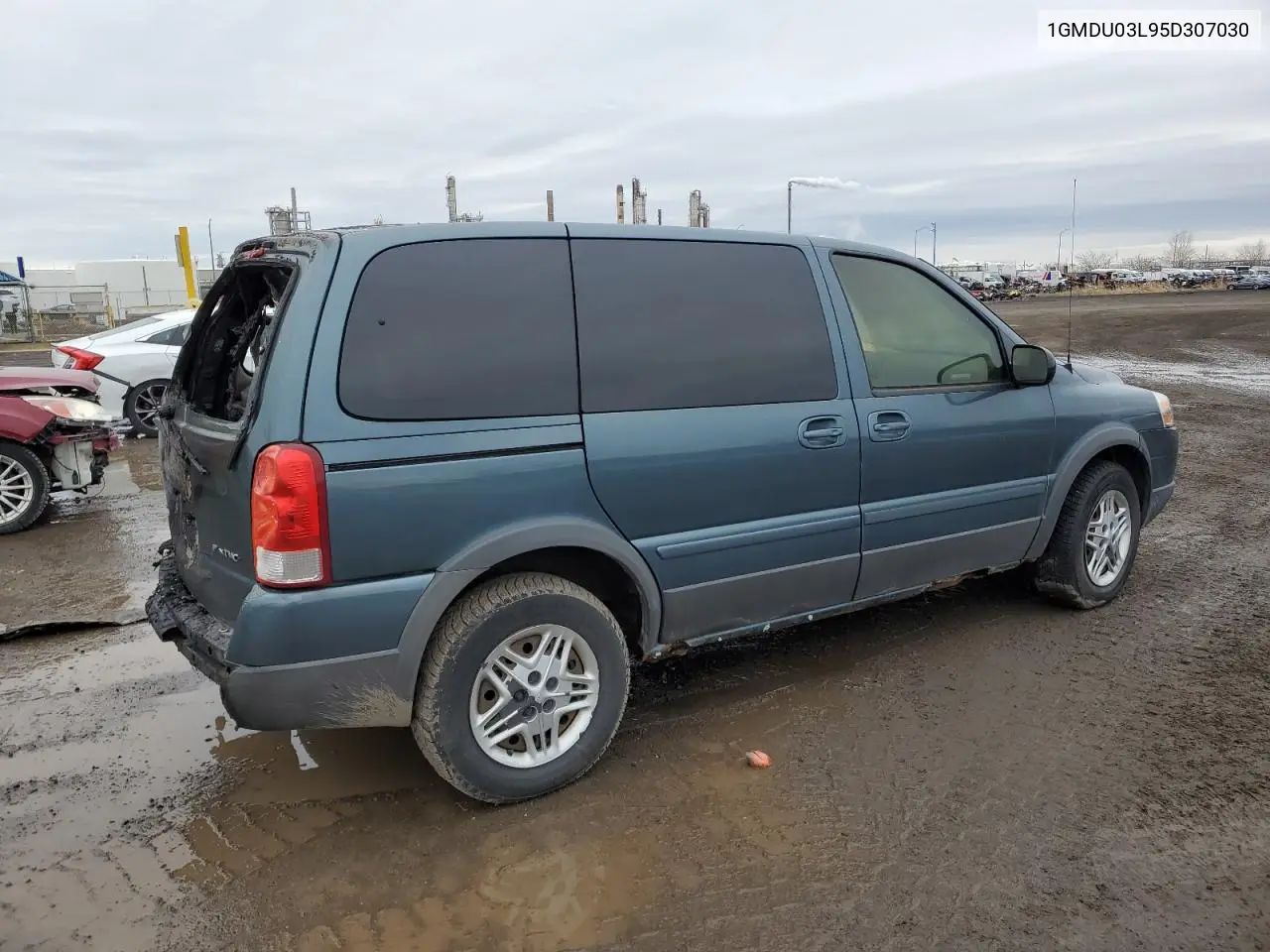 2005 Pontiac Montana Sv6 VIN: 1GMDU03L95D307030 Lot: 49766325