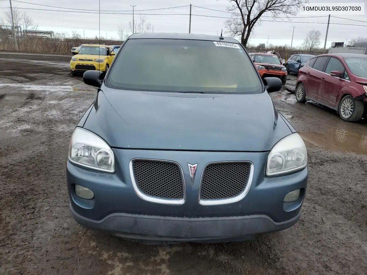 2005 Pontiac Montana Sv6 VIN: 1GMDU03L95D307030 Lot: 49766325