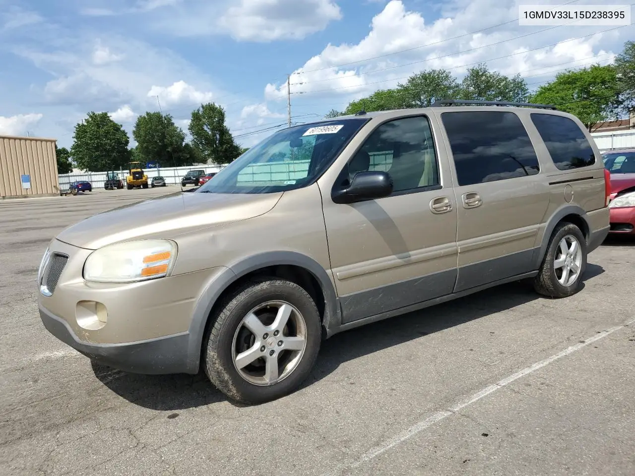 2005 Pontiac Montana Sv6 VIN: 1GMDV33L15D238395 Lot: 60199605