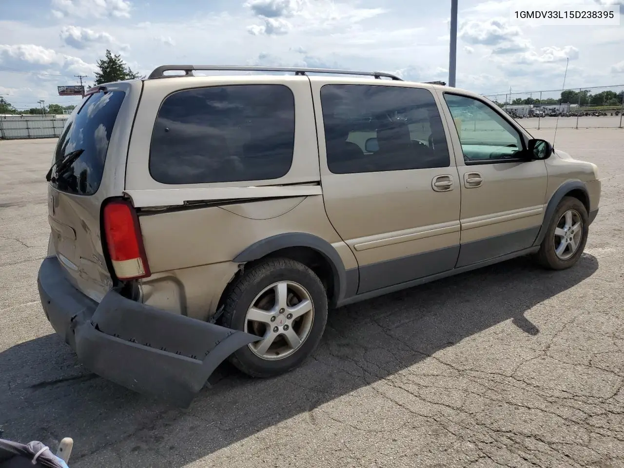 2005 Pontiac Montana Sv6 VIN: 1GMDV33L15D238395 Lot: 60199605