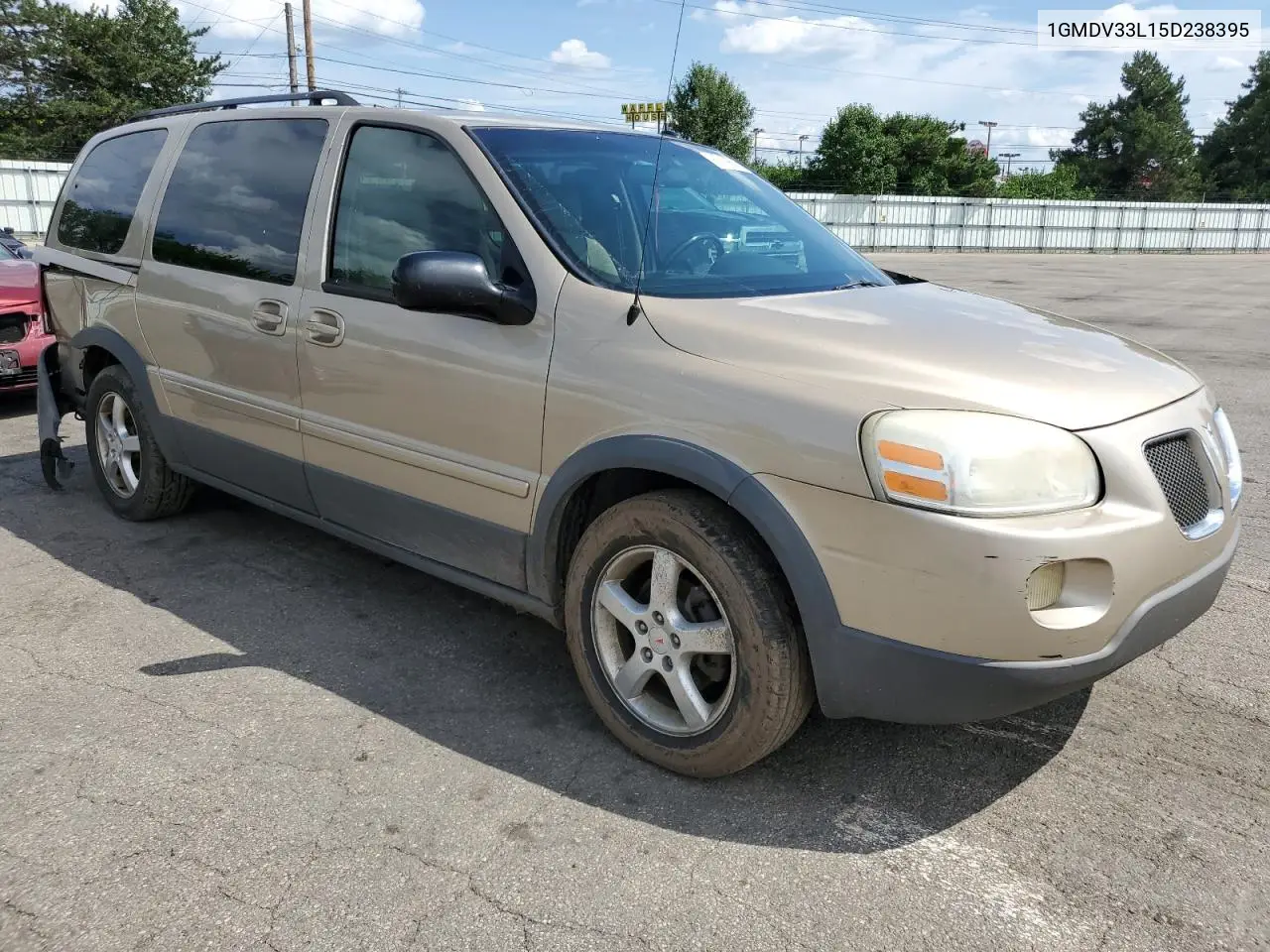 2005 Pontiac Montana Sv6 VIN: 1GMDV33L15D238395 Lot: 60199605