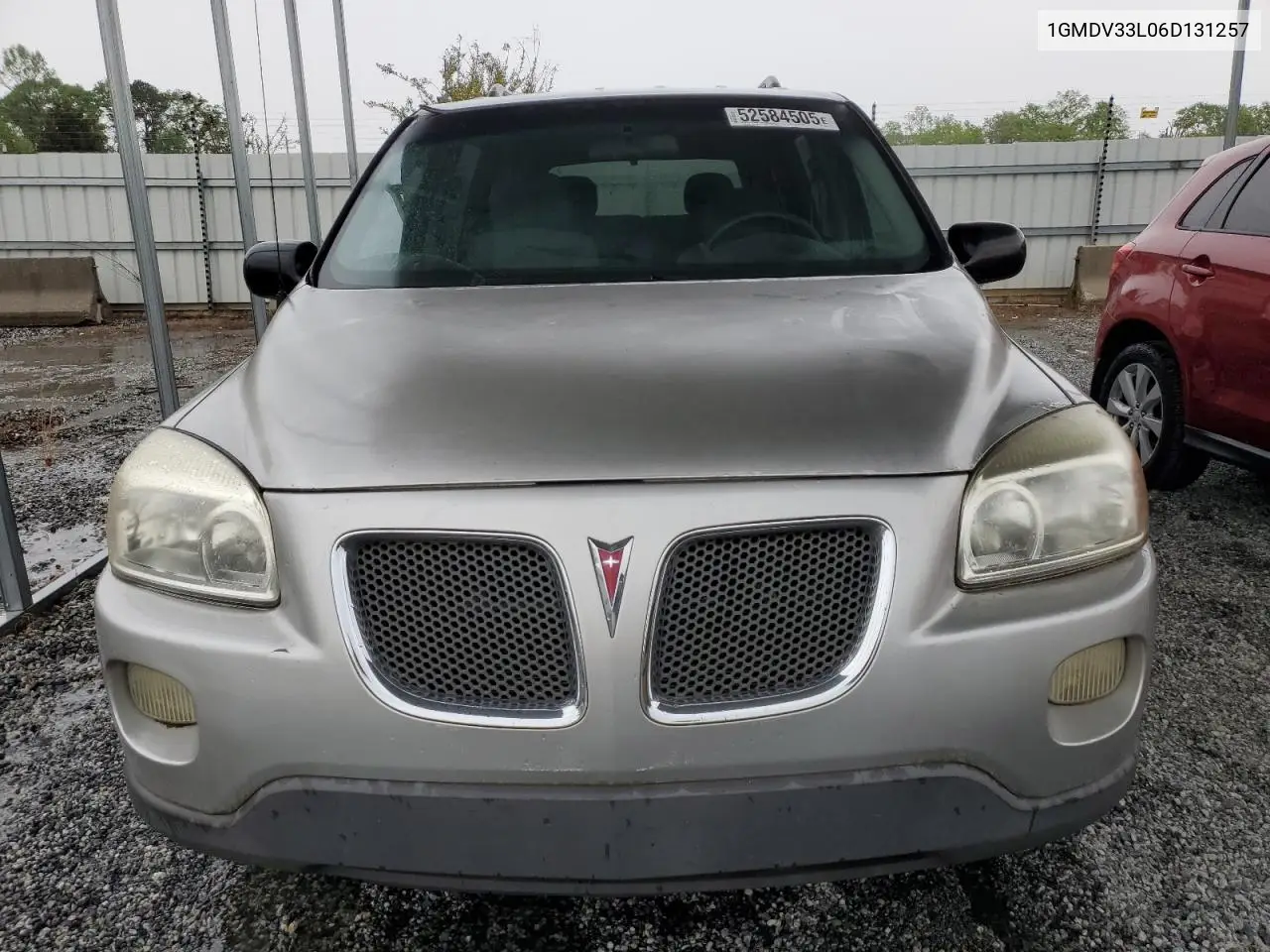2006 Pontiac Montana Sv6 VIN: 1GMDV33L06D131257 Lot: 52584505