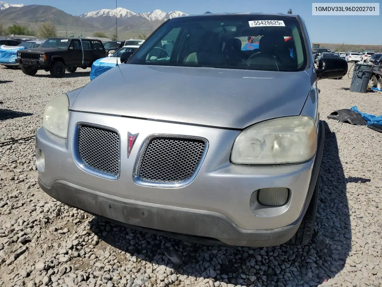 2006 Pontiac Montana Sv6 VIN: 1GMDV33L96D202701 Lot: 55428625