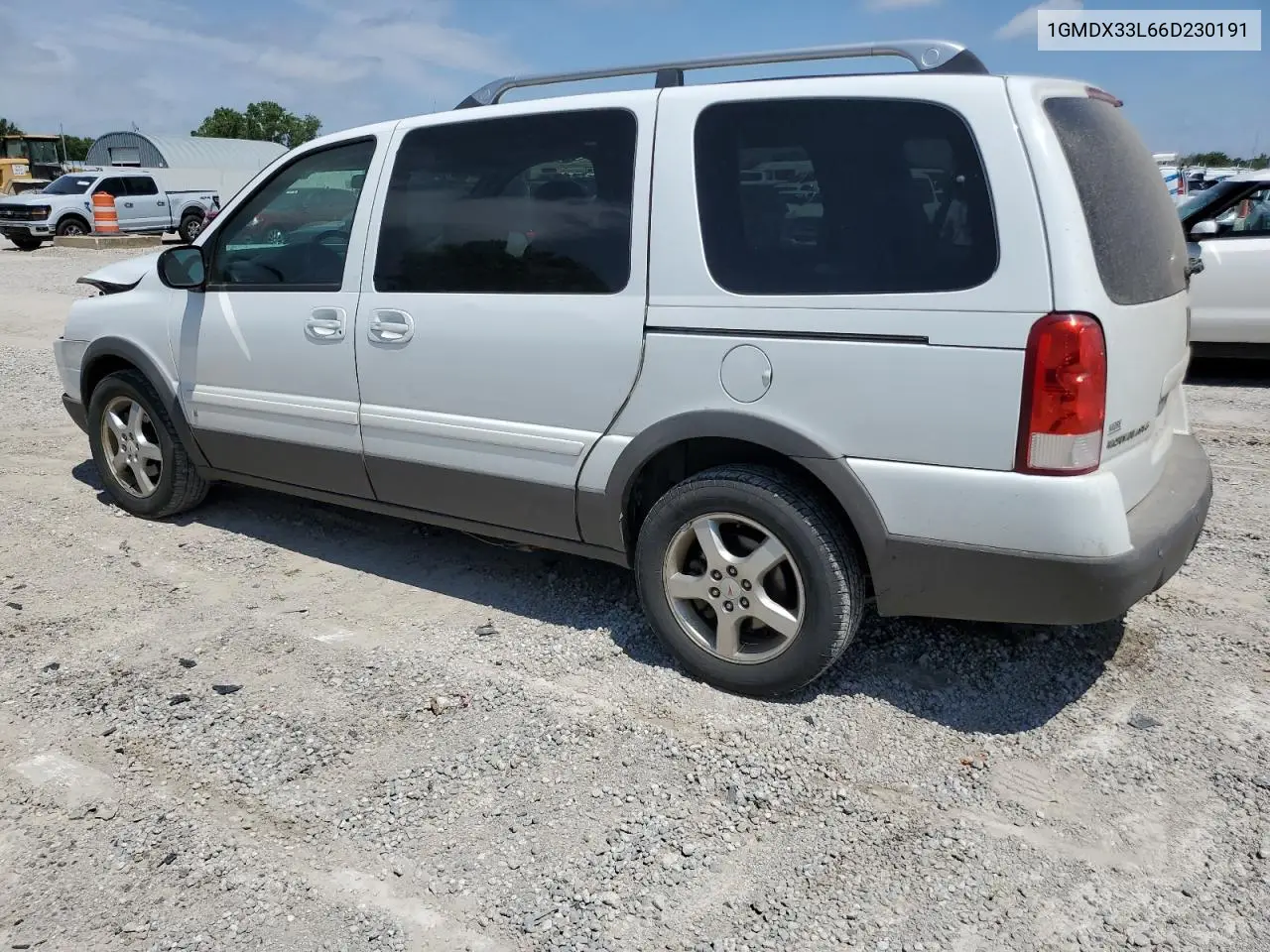 2006 Pontiac Montana Sv6 VIN: 1GMDX33L66D230191 Lot: 60823845