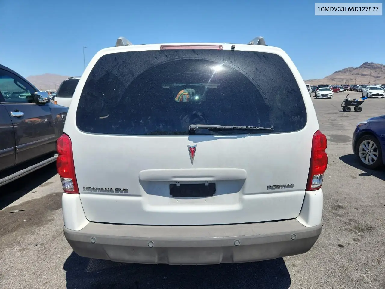 2006 Pontiac Montana Sv6 VIN: 1GMDV33L66D127827 Lot: 62368515
