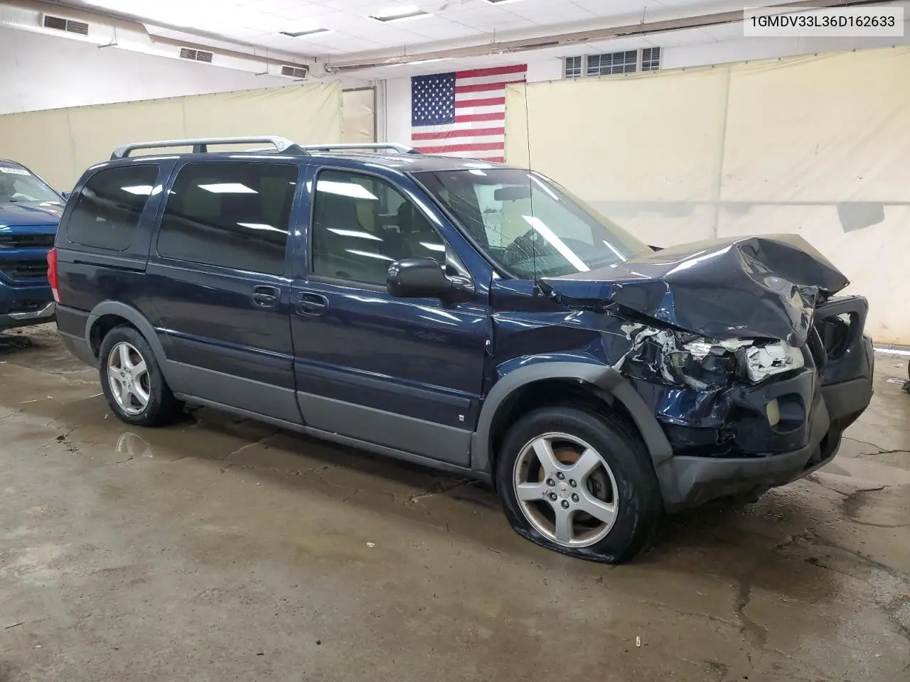 2006 Pontiac Montana Sv6 VIN: 1GMDV33L36D162633 Lot: 62877005