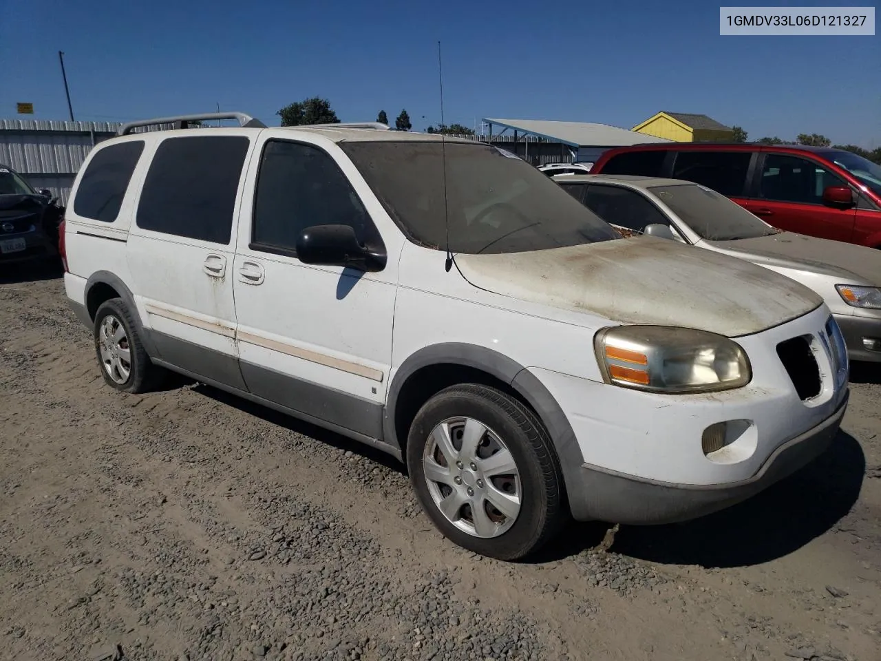 2006 Pontiac Montana Sv6 VIN: 1GMDV33L06D121327 Lot: 63149854