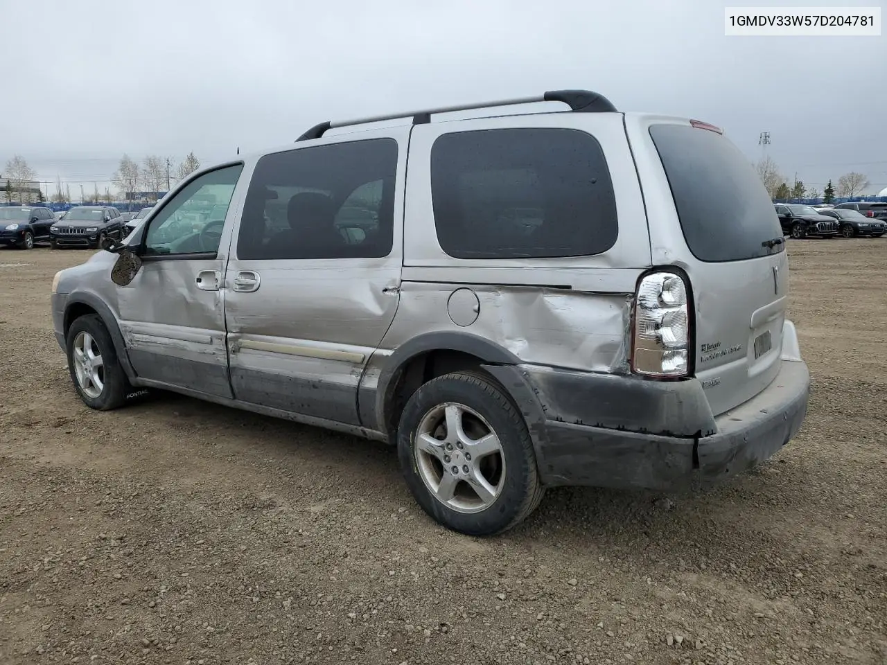 2007 Pontiac Montana Sv6 VIN: 1GMDV33W57D204781 Lot: 55133825