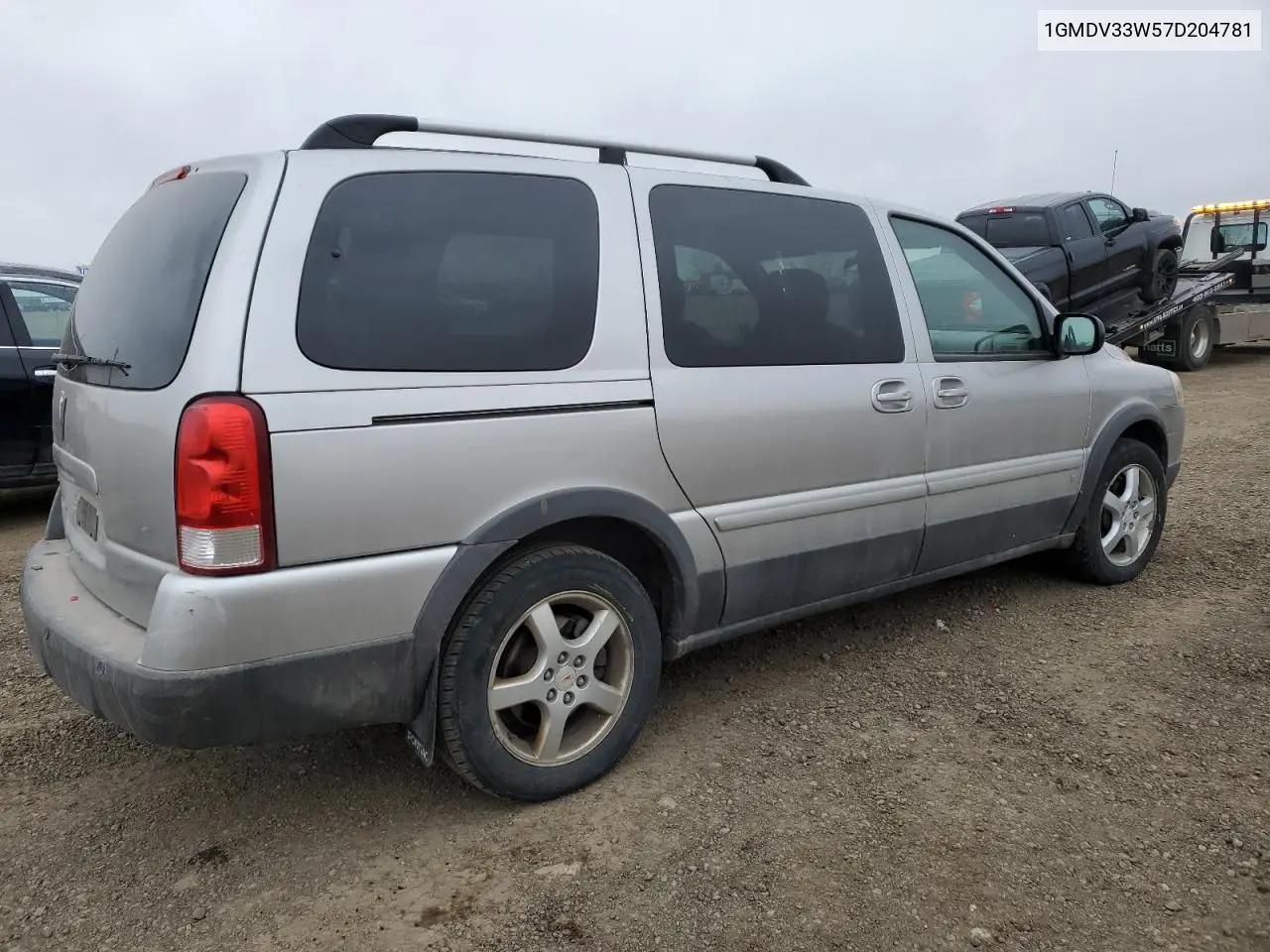 2007 Pontiac Montana Sv6 VIN: 1GMDV33W57D204781 Lot: 55133825