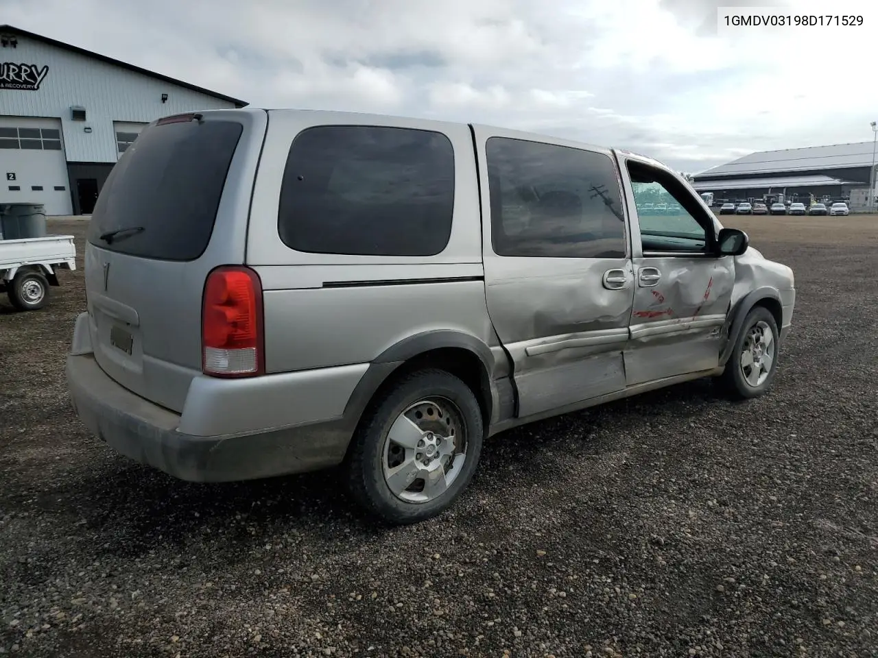 2008 Pontiac Montana Sv6 VIN: 1GMDV03198D171529 Lot: 61436385