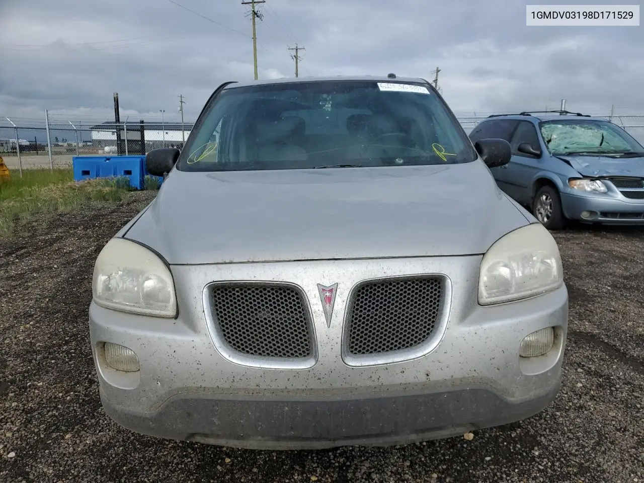 2008 Pontiac Montana Sv6 VIN: 1GMDV03198D171529 Lot: 61436385
