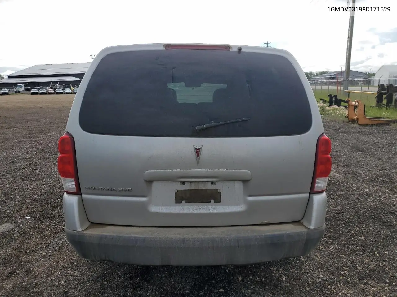 2008 Pontiac Montana Sv6 VIN: 1GMDV03198D171529 Lot: 61436385