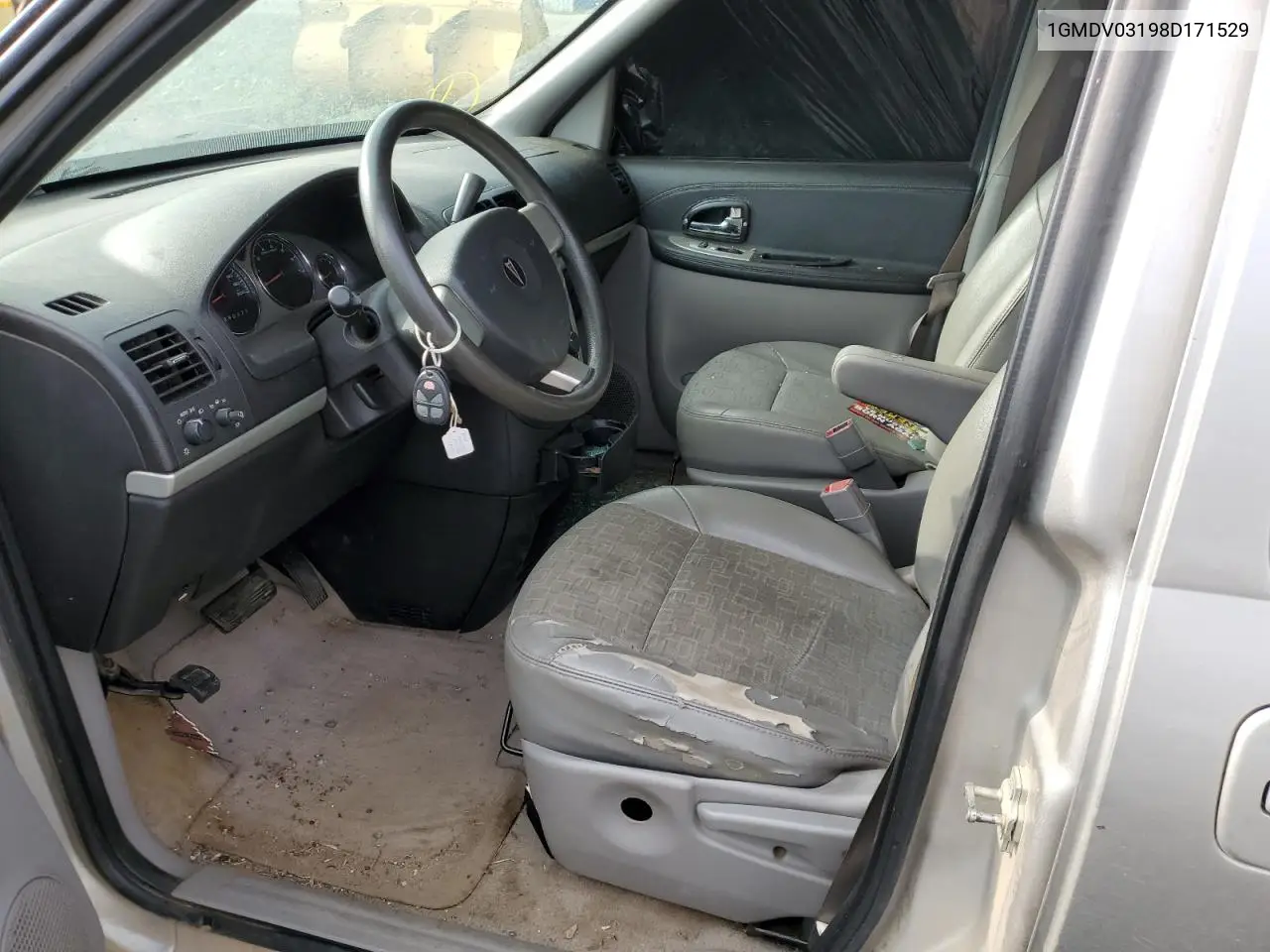 2008 Pontiac Montana Sv6 VIN: 1GMDV03198D171529 Lot: 61436385