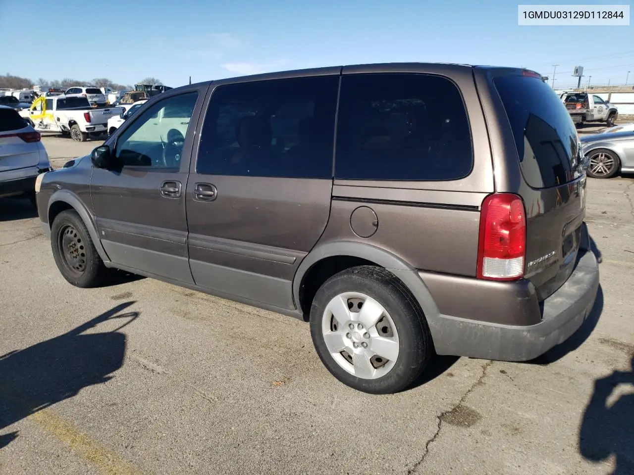 2009 Pontiac Montana Sv6 VIN: 1GMDU03129D112844 Lot: 46142095