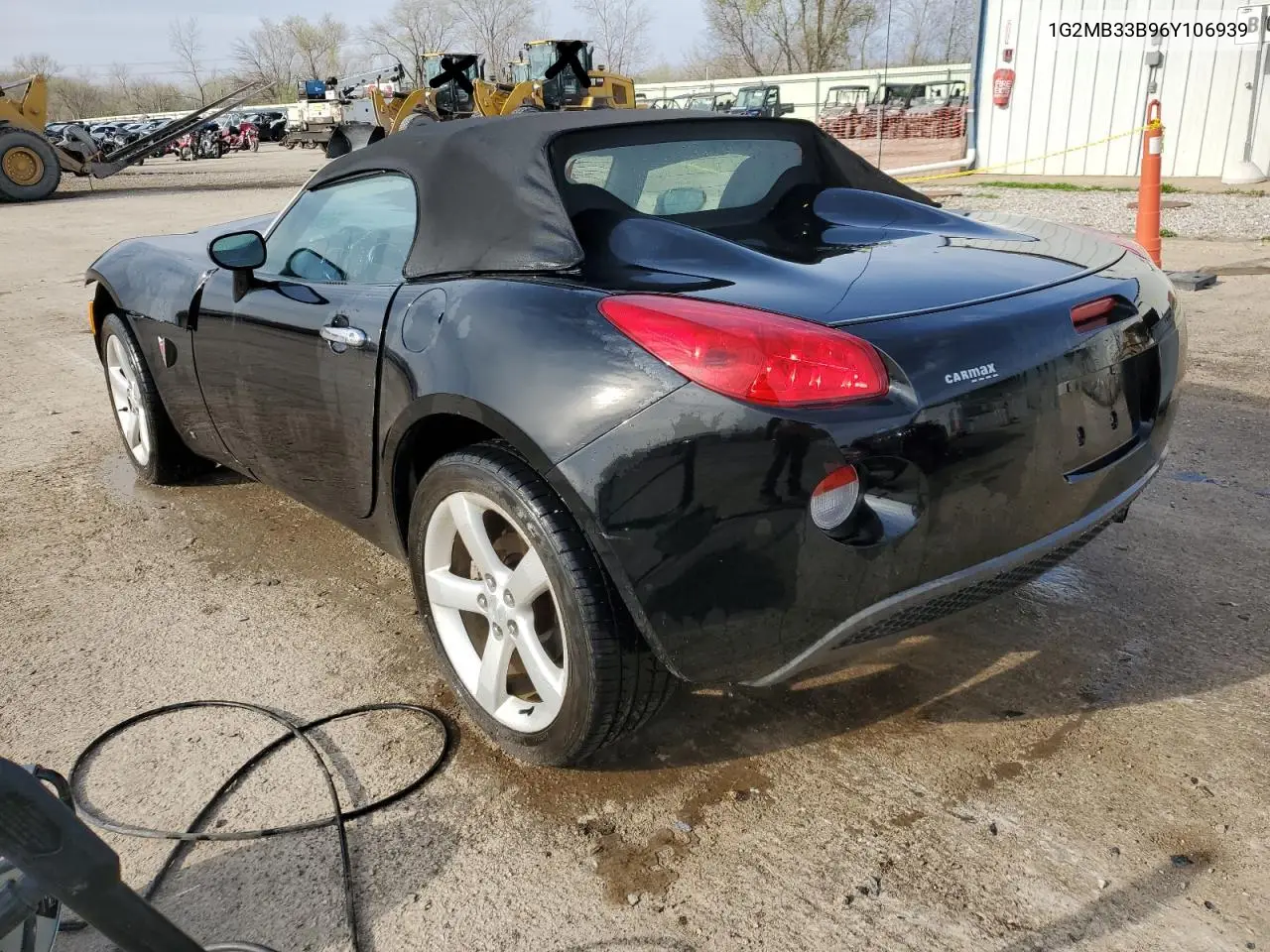 2006 Pontiac Solstice VIN: 1G2MB33B96Y106939 Lot: 51606095