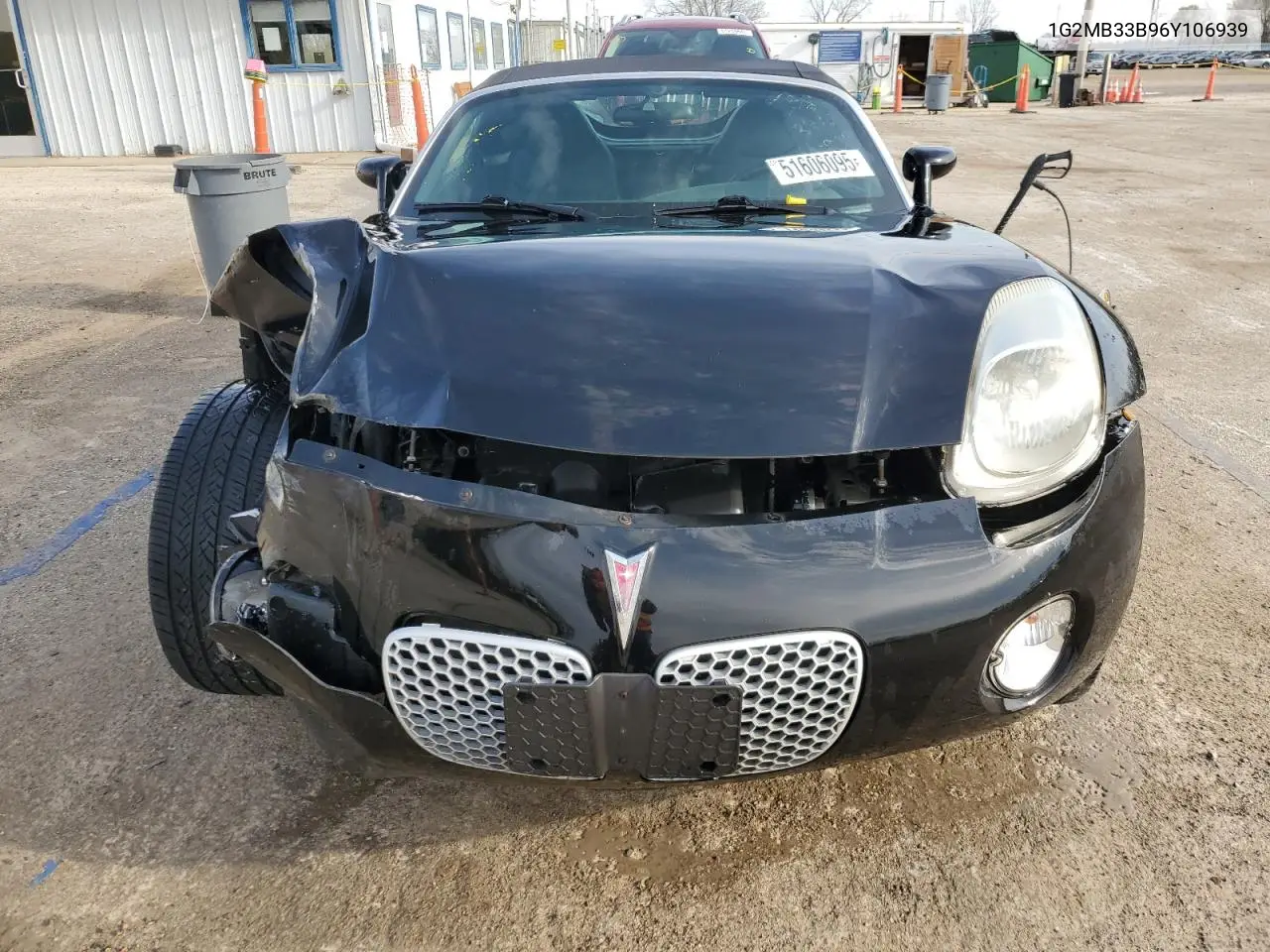 2006 Pontiac Solstice VIN: 1G2MB33B96Y106939 Lot: 51606095