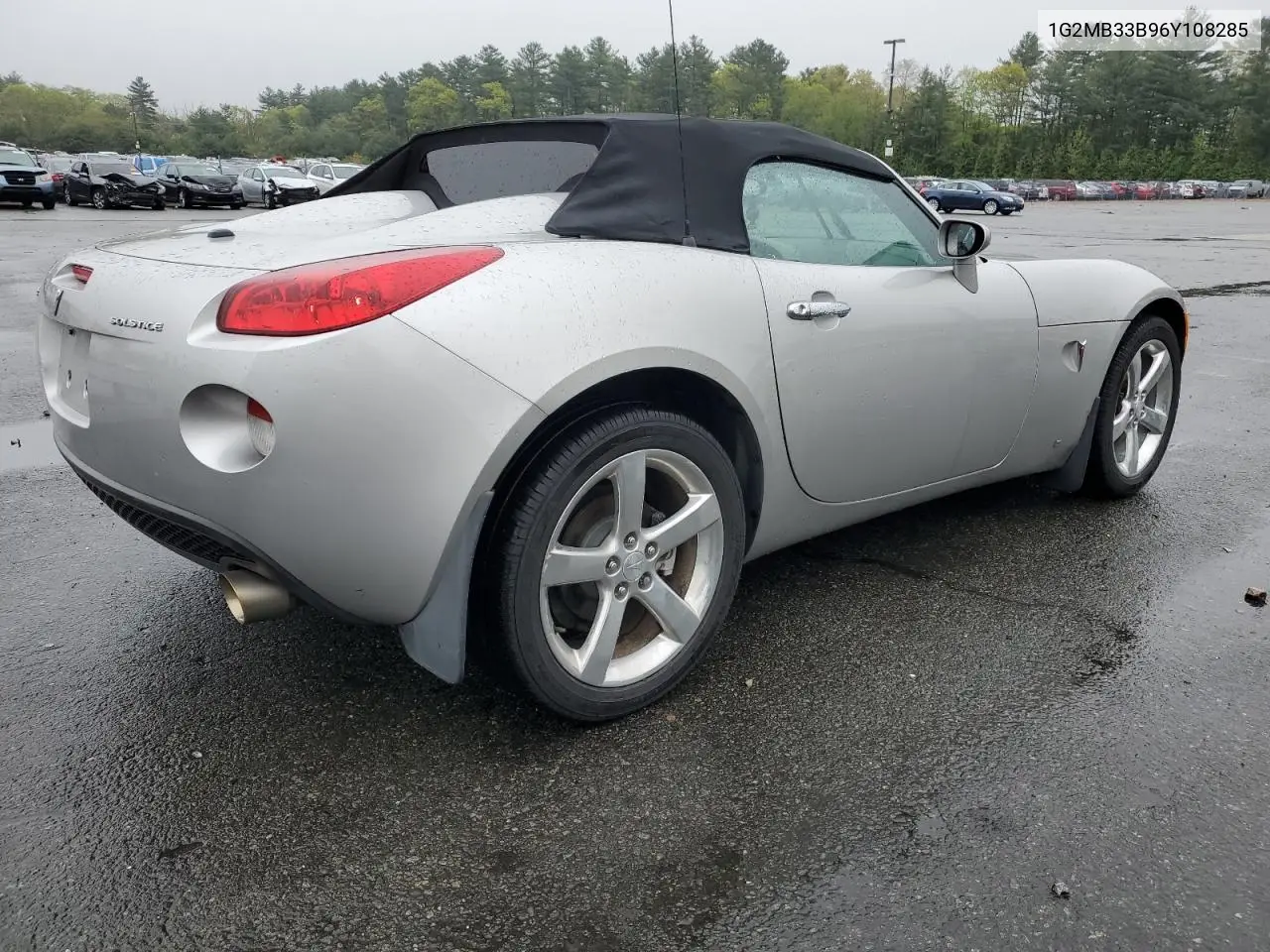 2006 Pontiac Solstice VIN: 1G2MB33B96Y108285 Lot: 55128765
