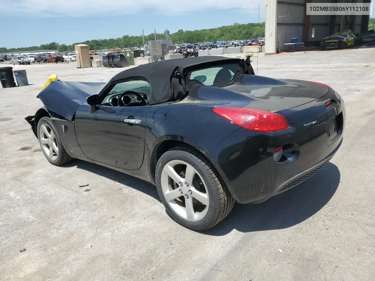 2006 Pontiac Solstice VIN: 1G2MB35B06Y112108 Lot: 55144325