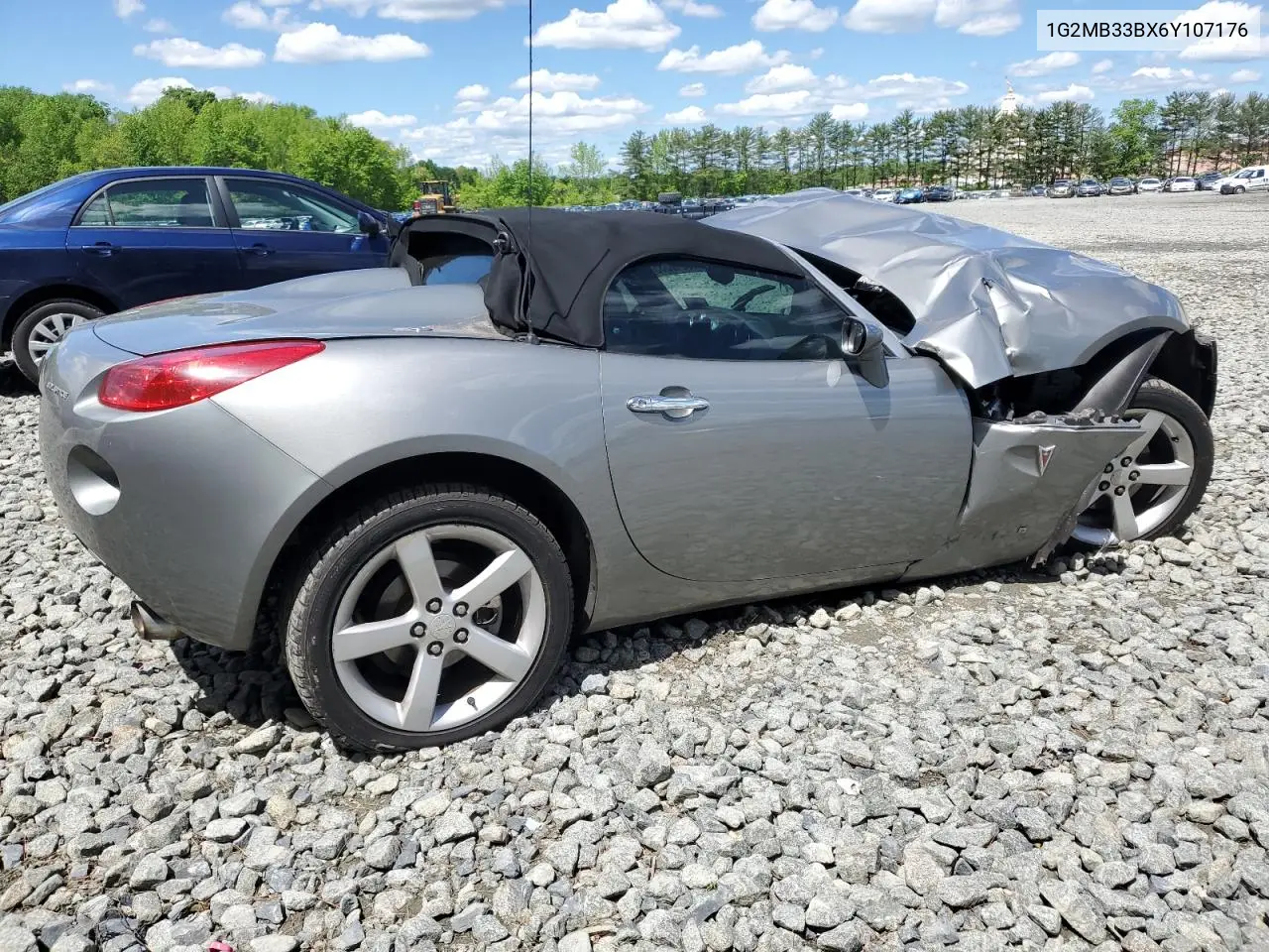 2006 Pontiac Solstice VIN: 1G2MB33BX6Y107176 Lot: 55910885