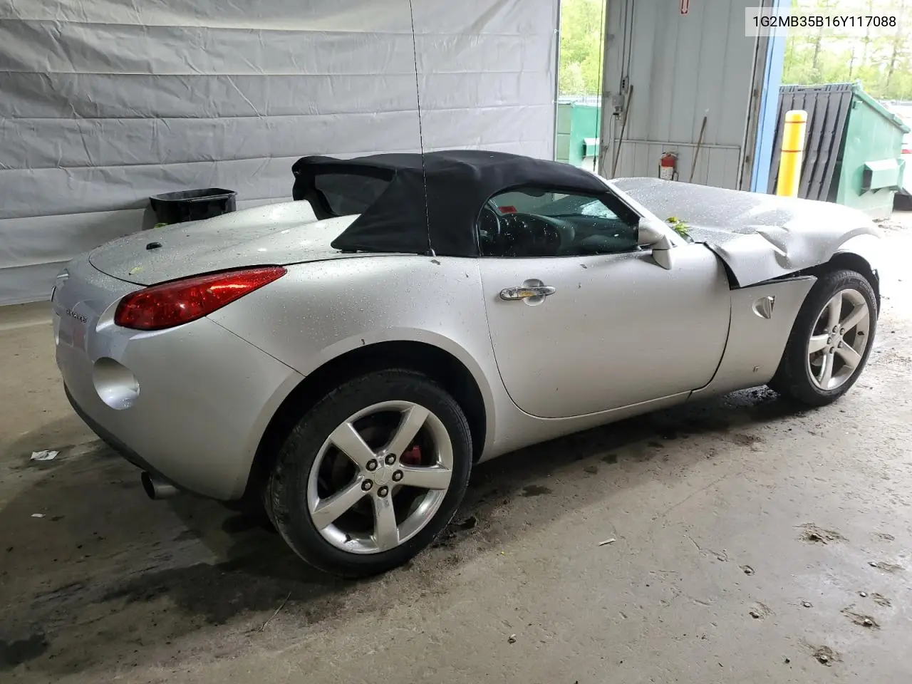 2006 Pontiac Solstice VIN: 1G2MB35B16Y117088 Lot: 58037175