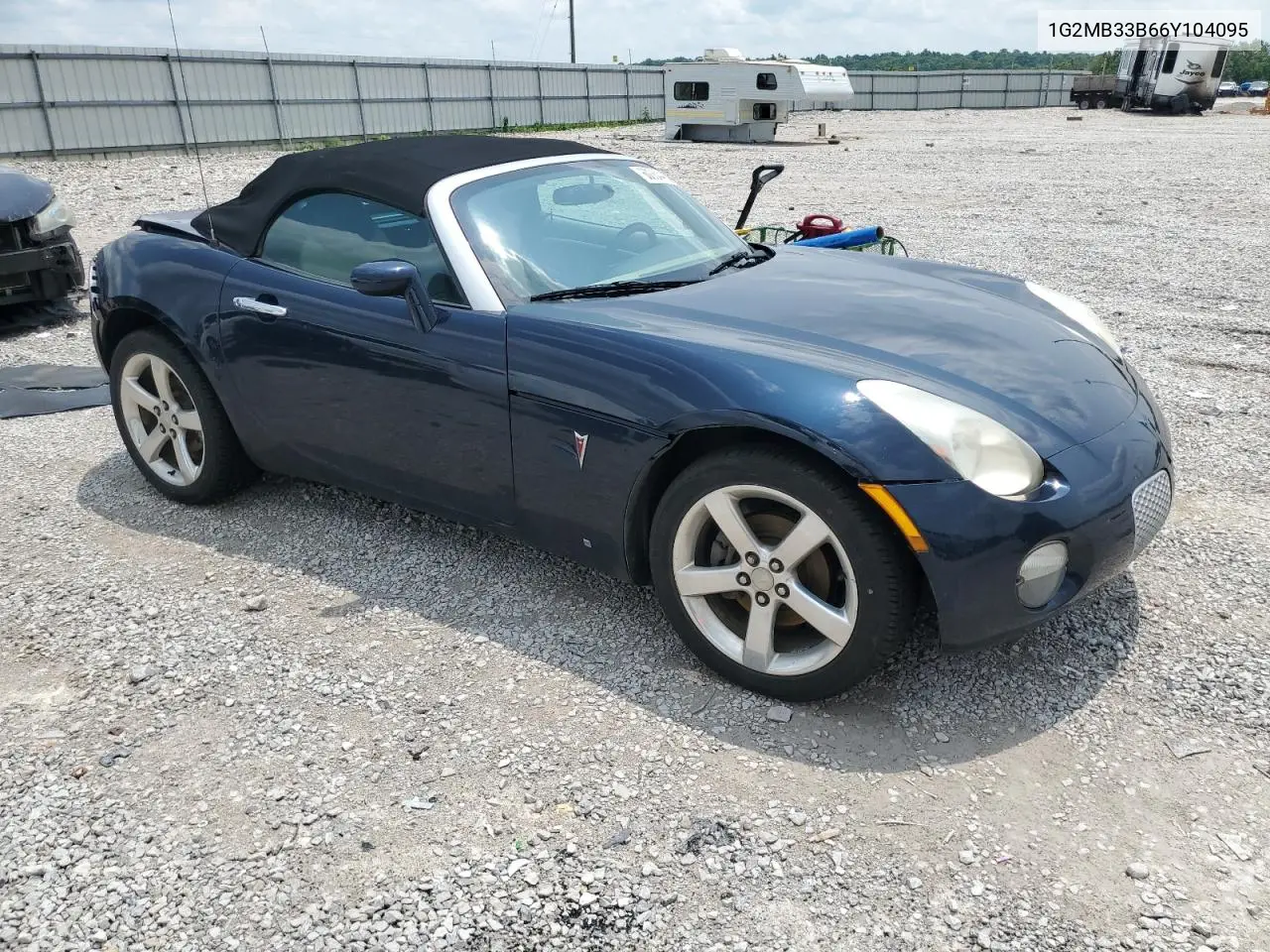 2006 Pontiac Solstice VIN: 1G2MB33B66Y104095 Lot: 60064405