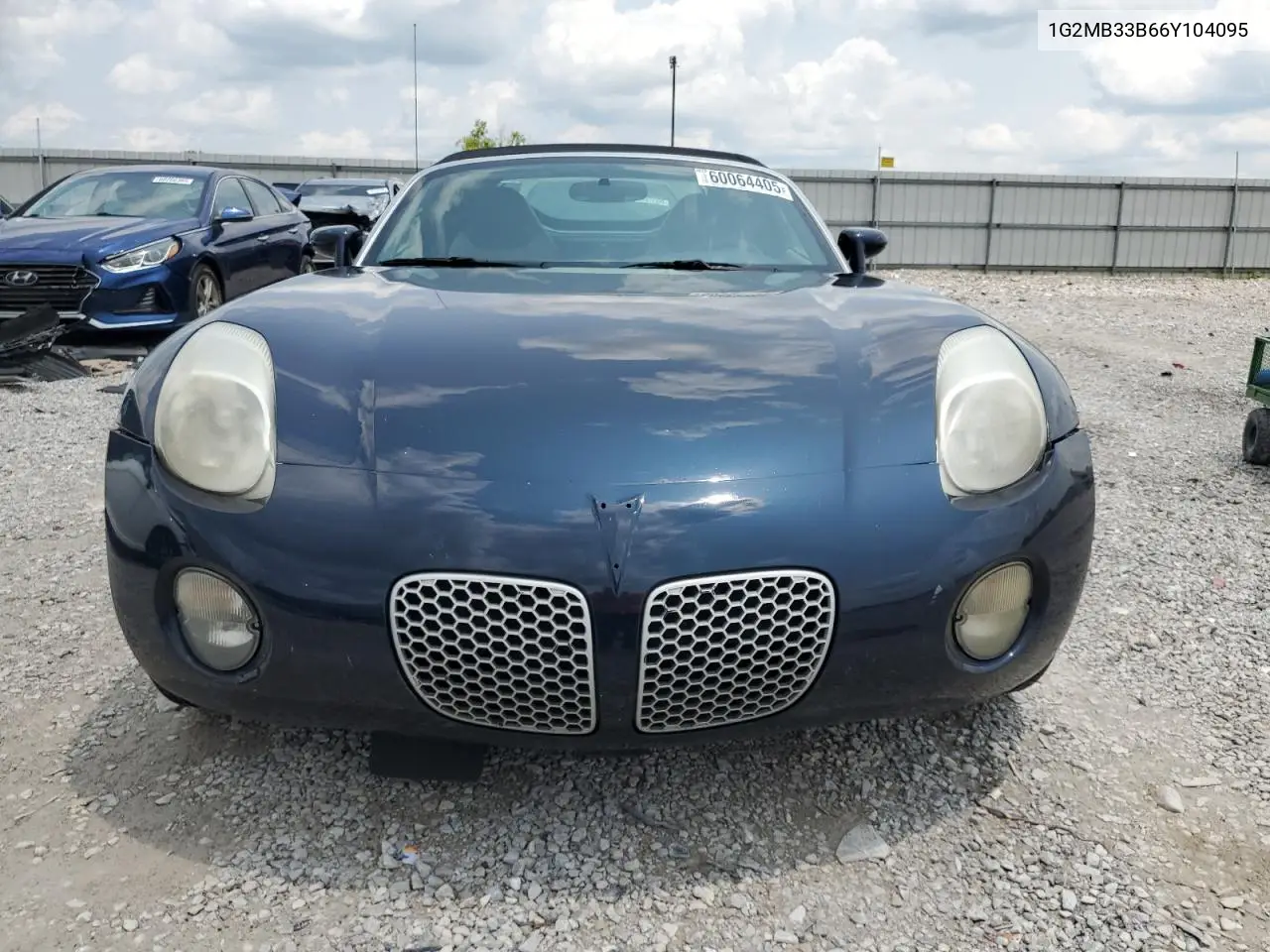2006 Pontiac Solstice VIN: 1G2MB33B66Y104095 Lot: 60064405