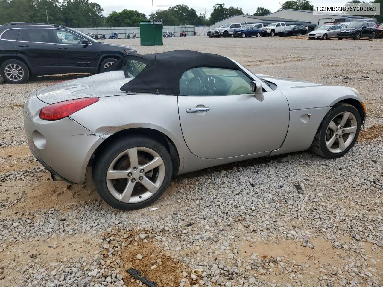 2006 Pontiac Solstice VIN: 1G2MB33B76Y000862 Lot: 61530095