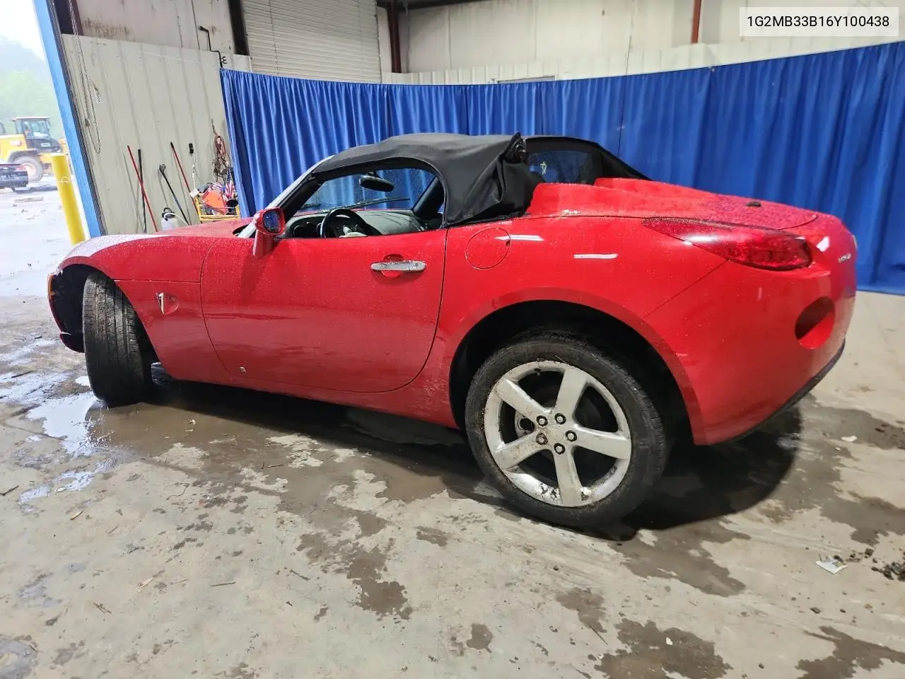 2006 Pontiac Solstice VIN: 1G2MB33B16Y100438 Lot: 62221125