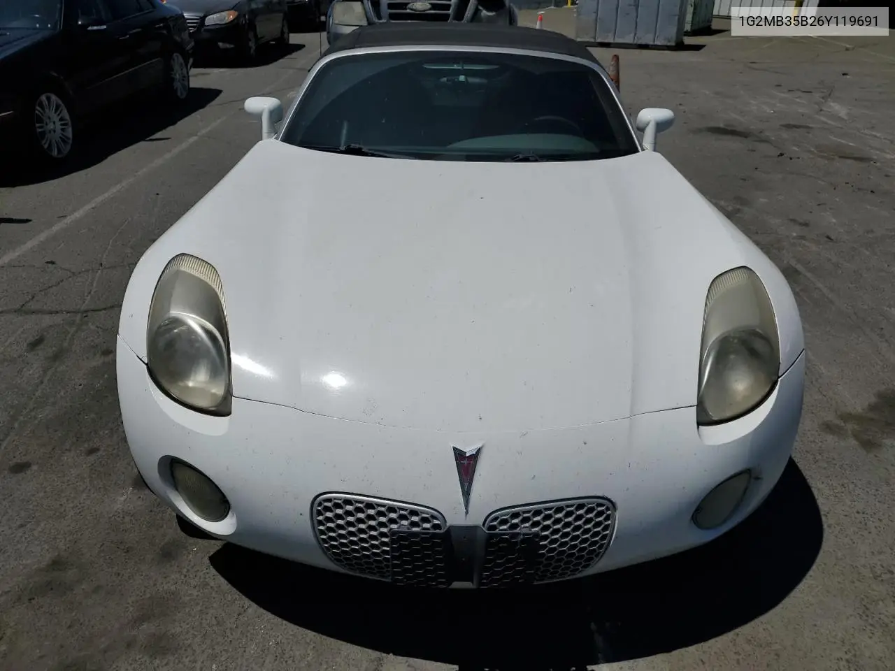 2006 Pontiac Solstice VIN: 1G2MB35B26Y119691 Lot: 62393485