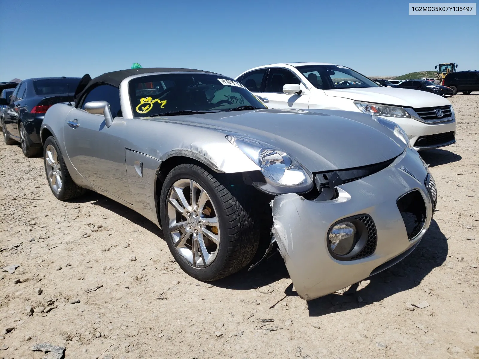 2007 Pontiac Solstice Gxp VIN: 1G2MG35X07Y135497 Lot: 41842171