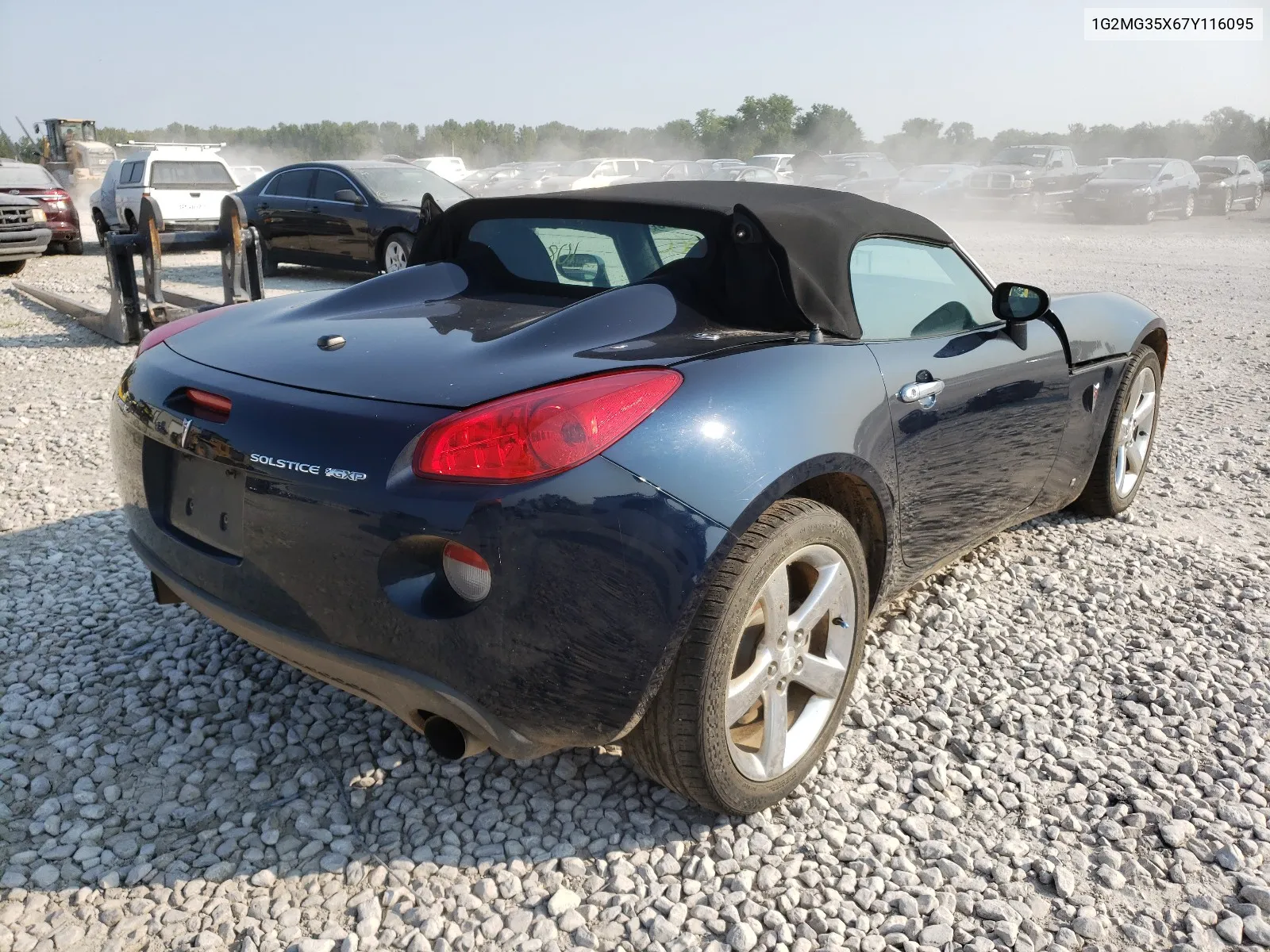2007 Pontiac Solstice Gxp VIN: 1G2MG35X67Y116095 Lot: 46676260