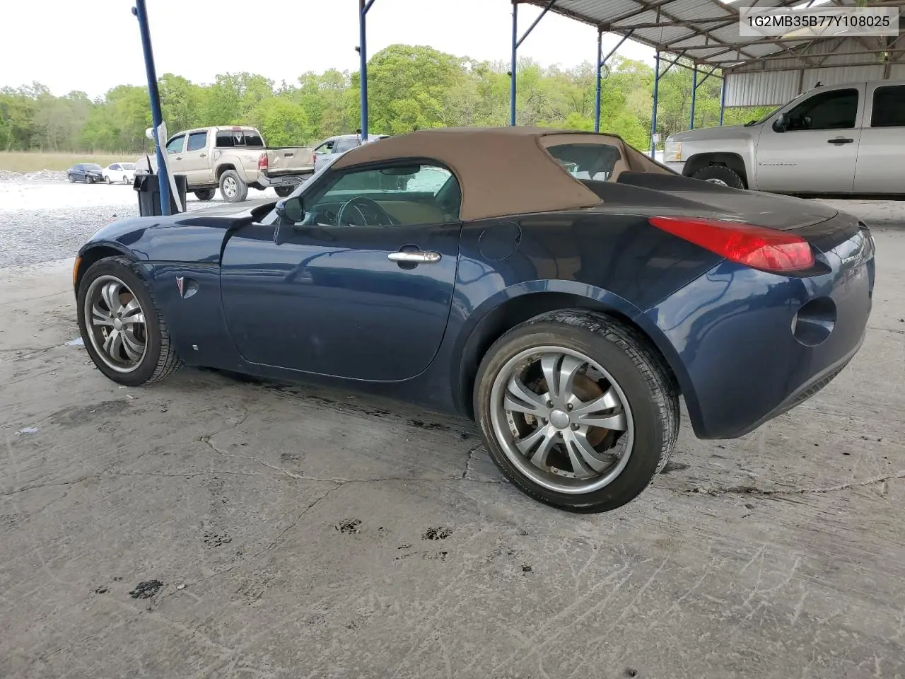 2007 Pontiac Solstice VIN: 1G2MB35B77Y108025 Lot: 52437135