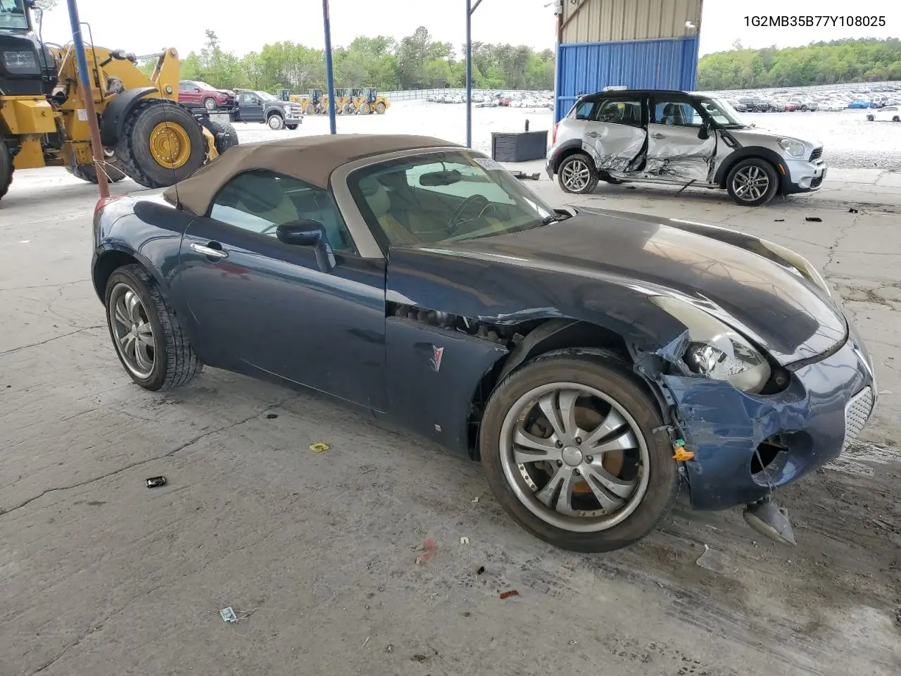 2007 Pontiac Solstice VIN: 1G2MB35B77Y108025 Lot: 52437135