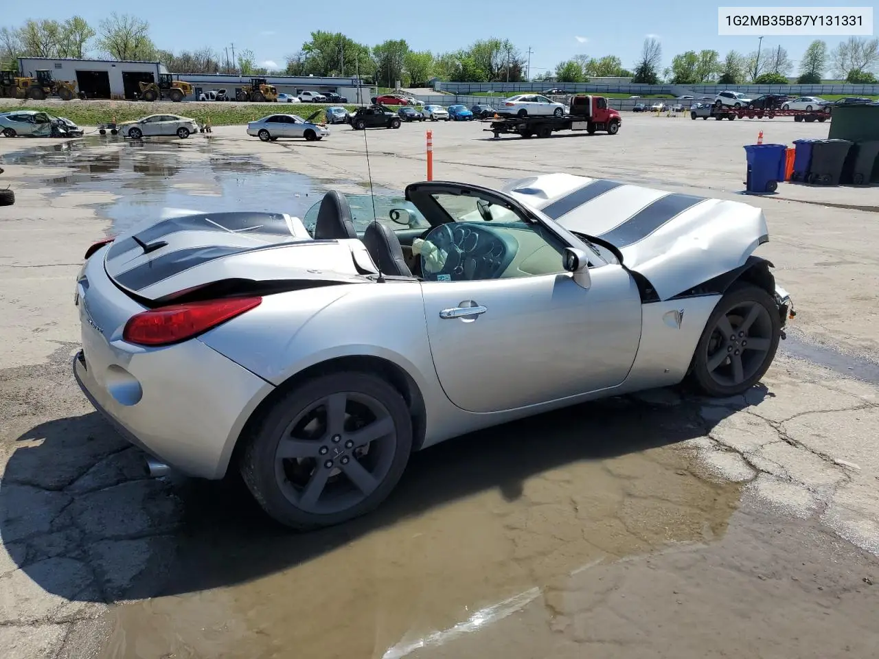 2007 Pontiac Solstice VIN: 1G2MB35B87Y131331 Lot: 53976805
