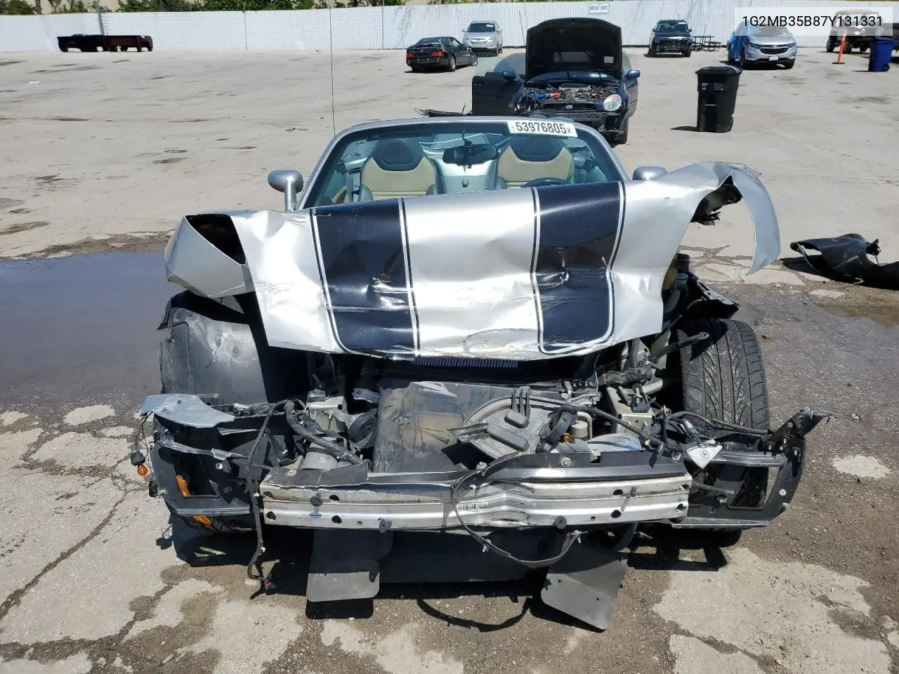 2007 Pontiac Solstice VIN: 1G2MB35B87Y131331 Lot: 53976805