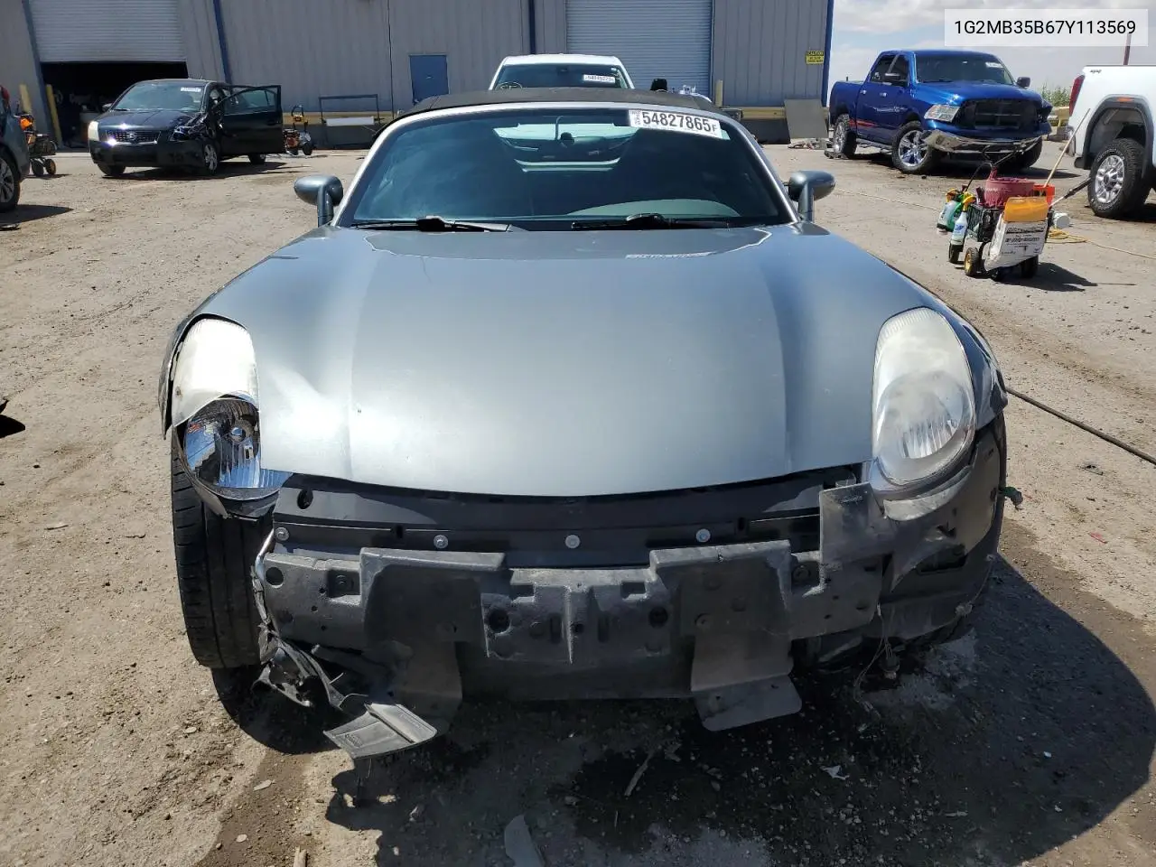 2007 Pontiac Solstice VIN: 1G2MB35B67Y113569 Lot: 54827865