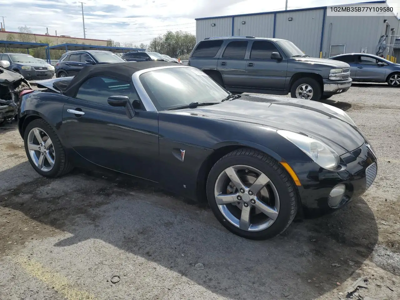 2007 Pontiac Solstice VIN: 1G2MB35B77Y109580 Lot: 57350255