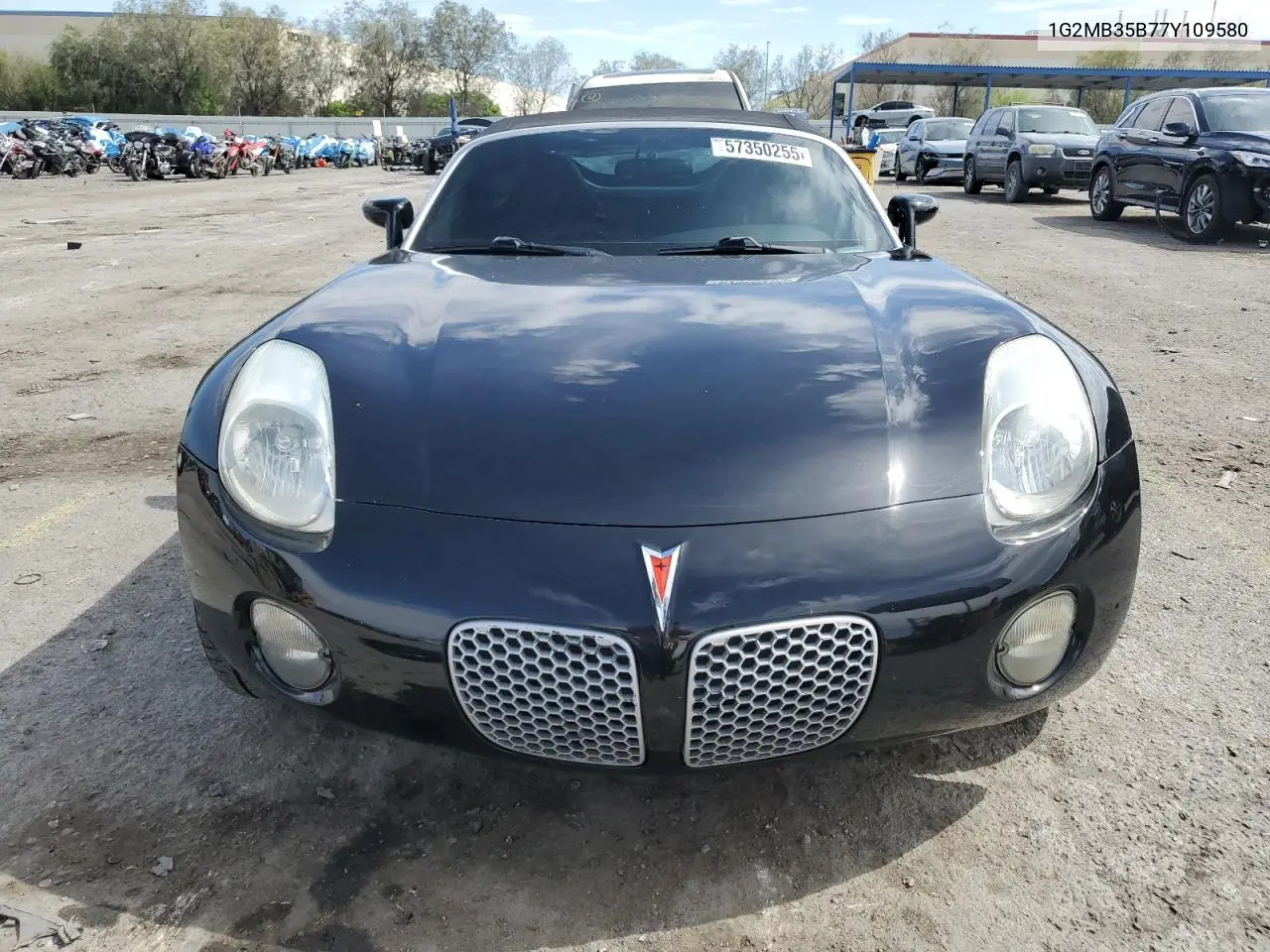 2007 Pontiac Solstice VIN: 1G2MB35B77Y109580 Lot: 57350255