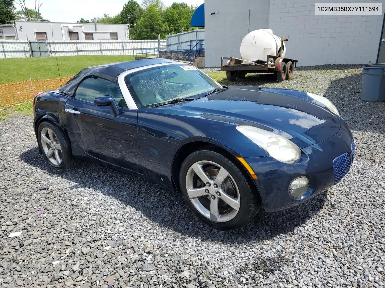 2007 Pontiac Solstice VIN: 1G2MB35BX7Y111694 Lot: 57504275