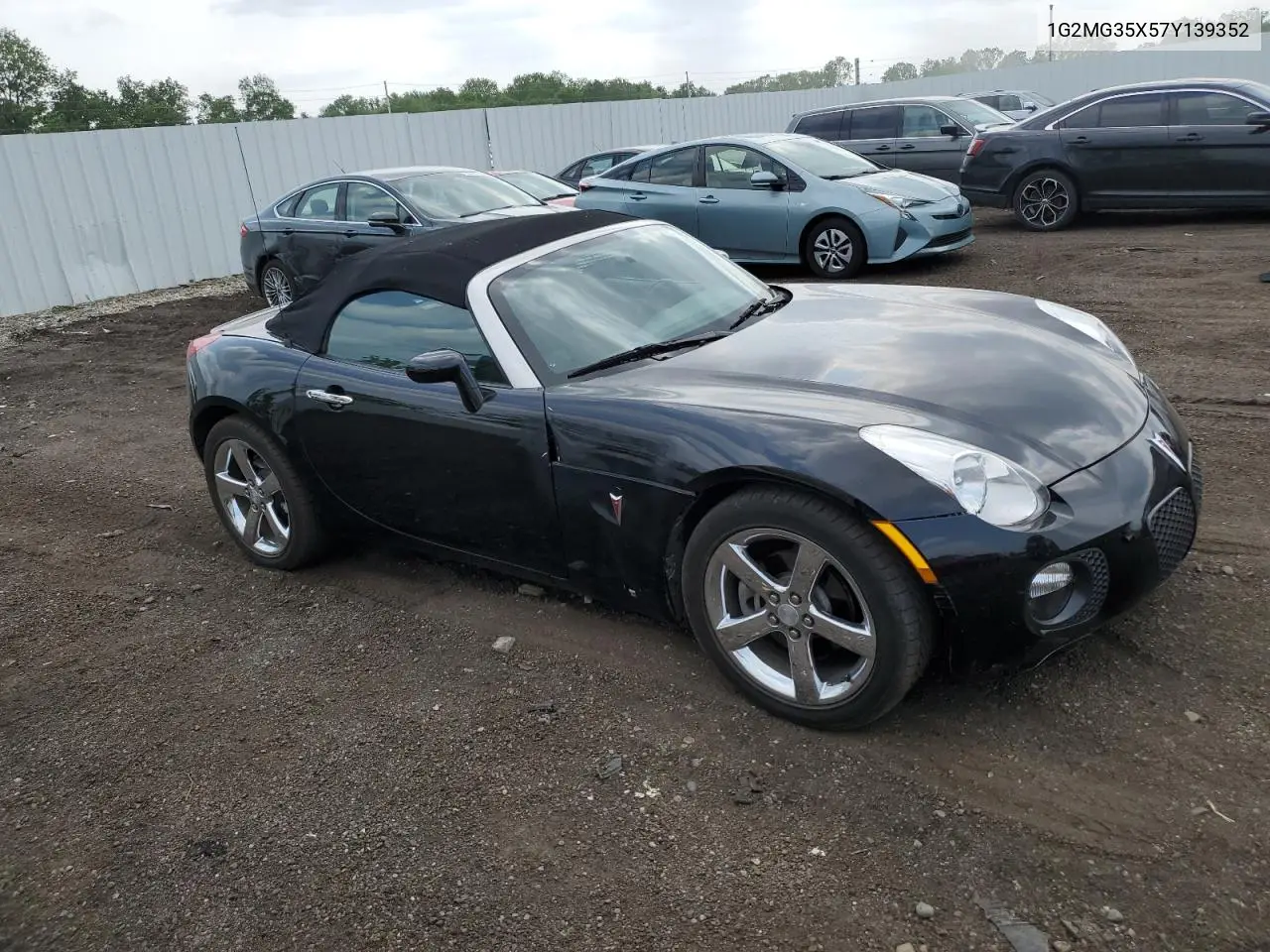 2007 Pontiac Solstice Gxp VIN: 1G2MG35X57Y139352 Lot: 59674055