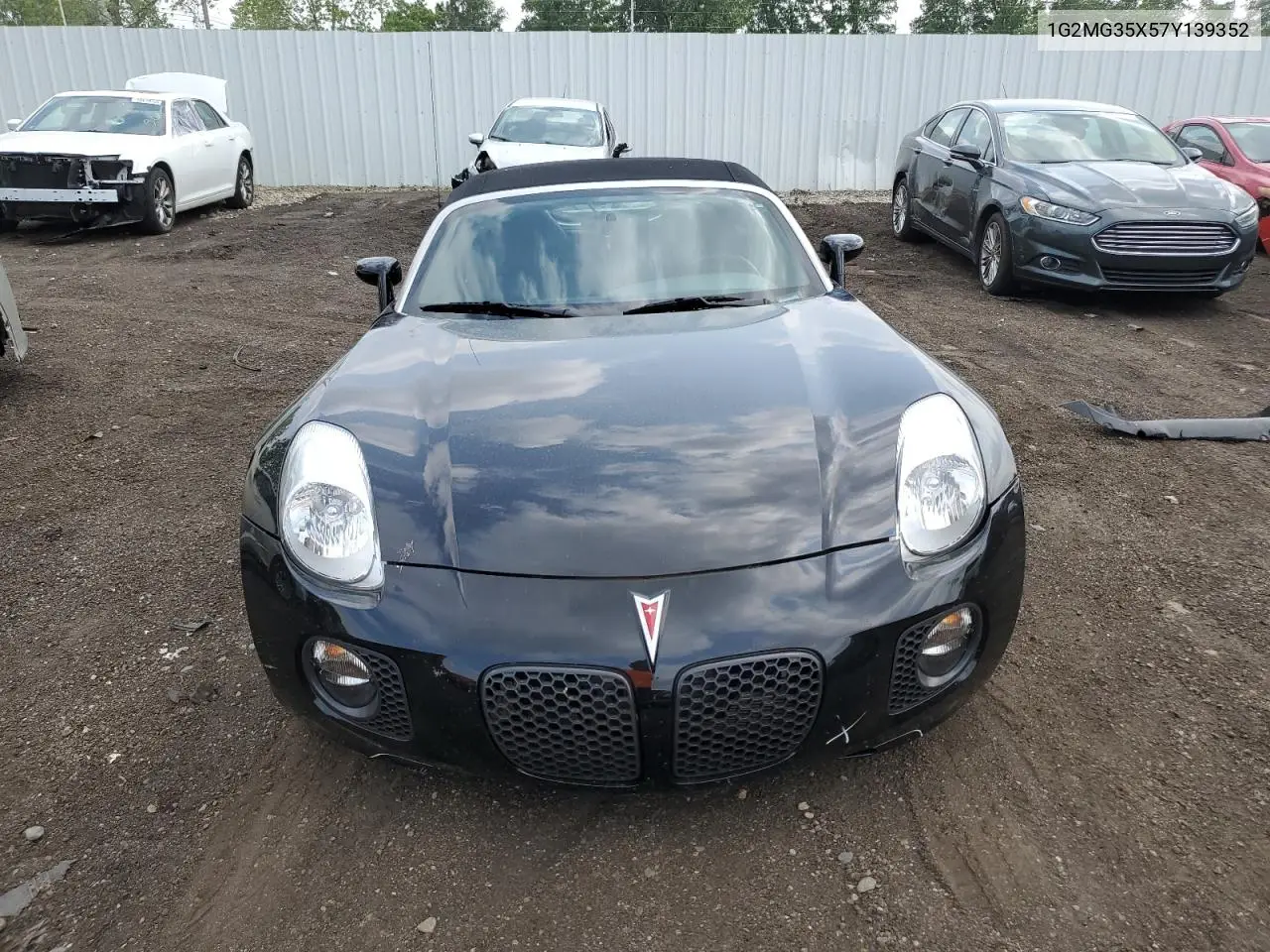 2007 Pontiac Solstice Gxp VIN: 1G2MG35X57Y139352 Lot: 59674055