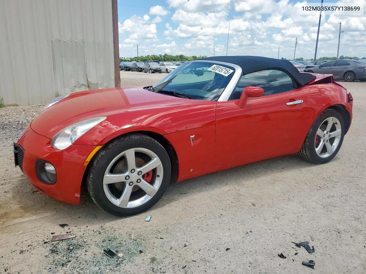 2007 Pontiac Solstice Gxp VIN: 1G2MG35X57Y138699 Lot: 62015715