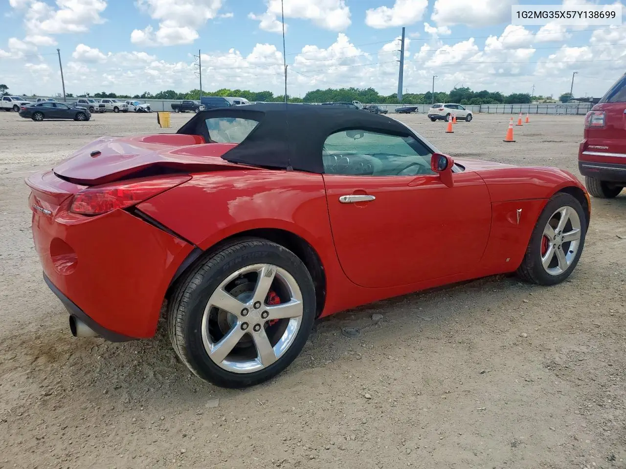 2007 Pontiac Solstice Gxp VIN: 1G2MG35X57Y138699 Lot: 62015715
