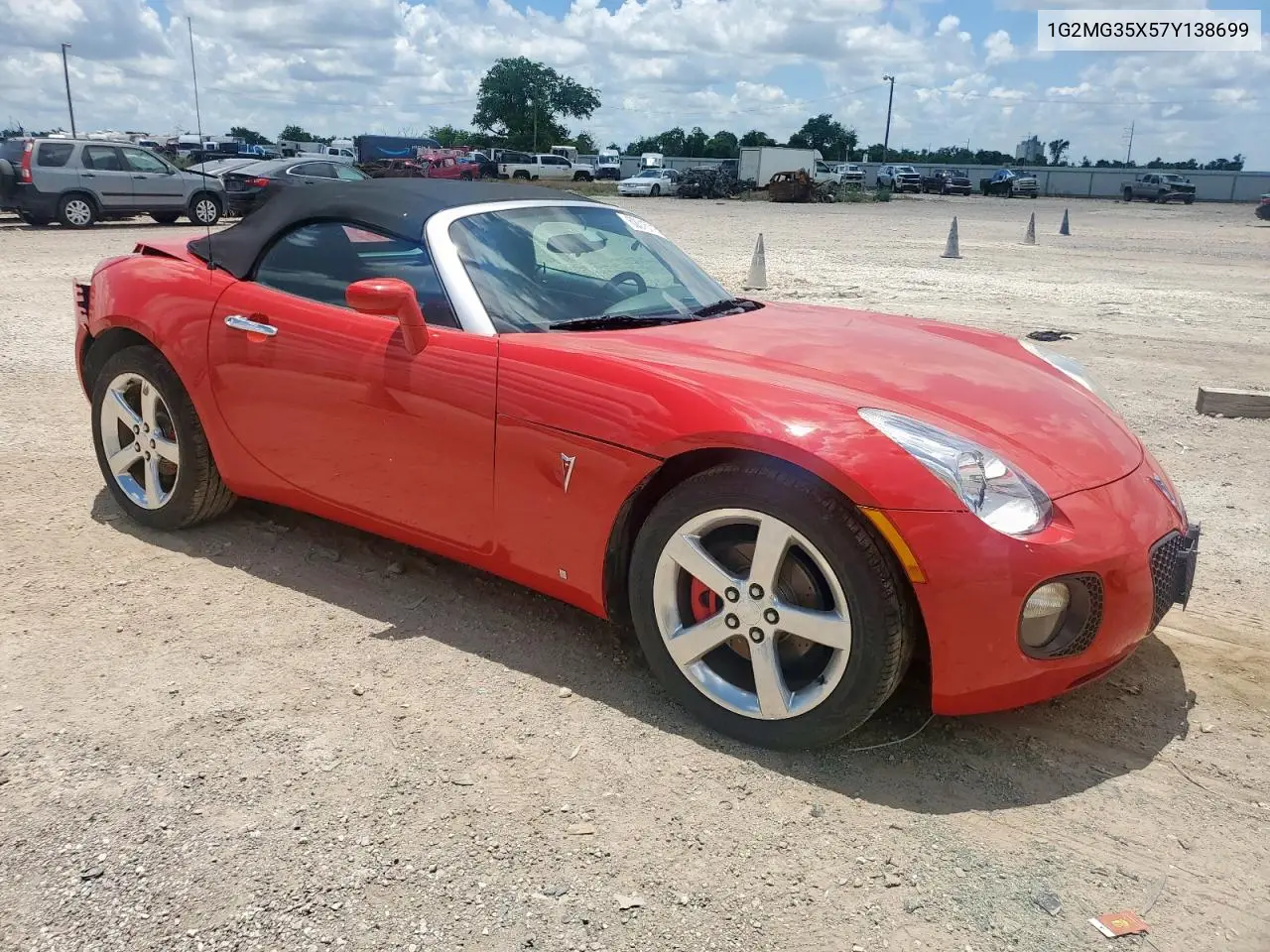 2007 Pontiac Solstice Gxp VIN: 1G2MG35X57Y138699 Lot: 62015715